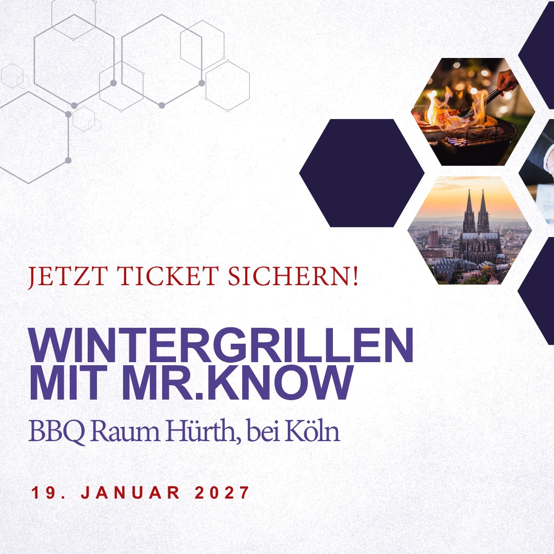 Wintergrillen mit MR.KNOW